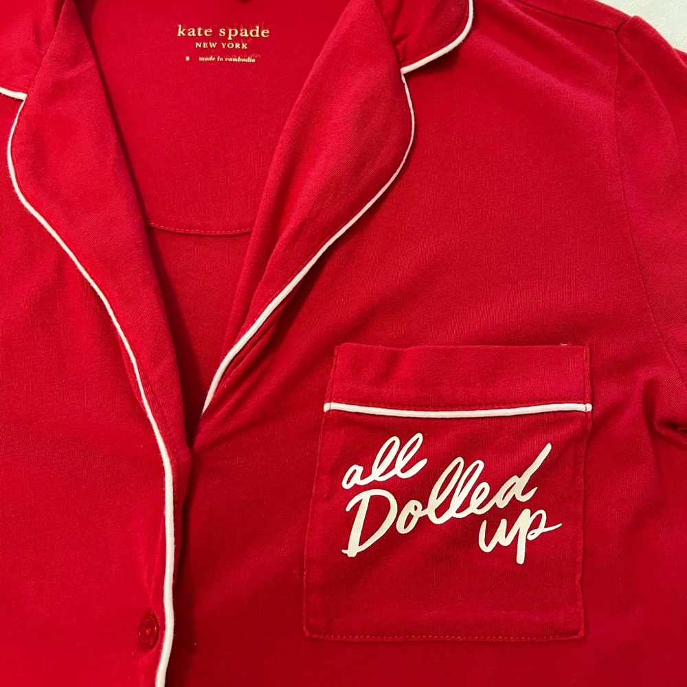 Kate Spade ‘all Dolled up’ Red Pajama
Small size - Picture 7 of 15
